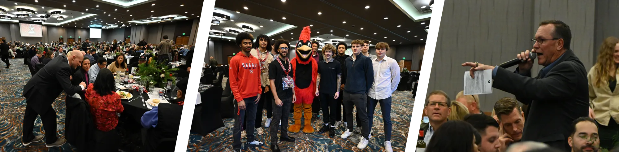 The SVC Athletic Auction banner