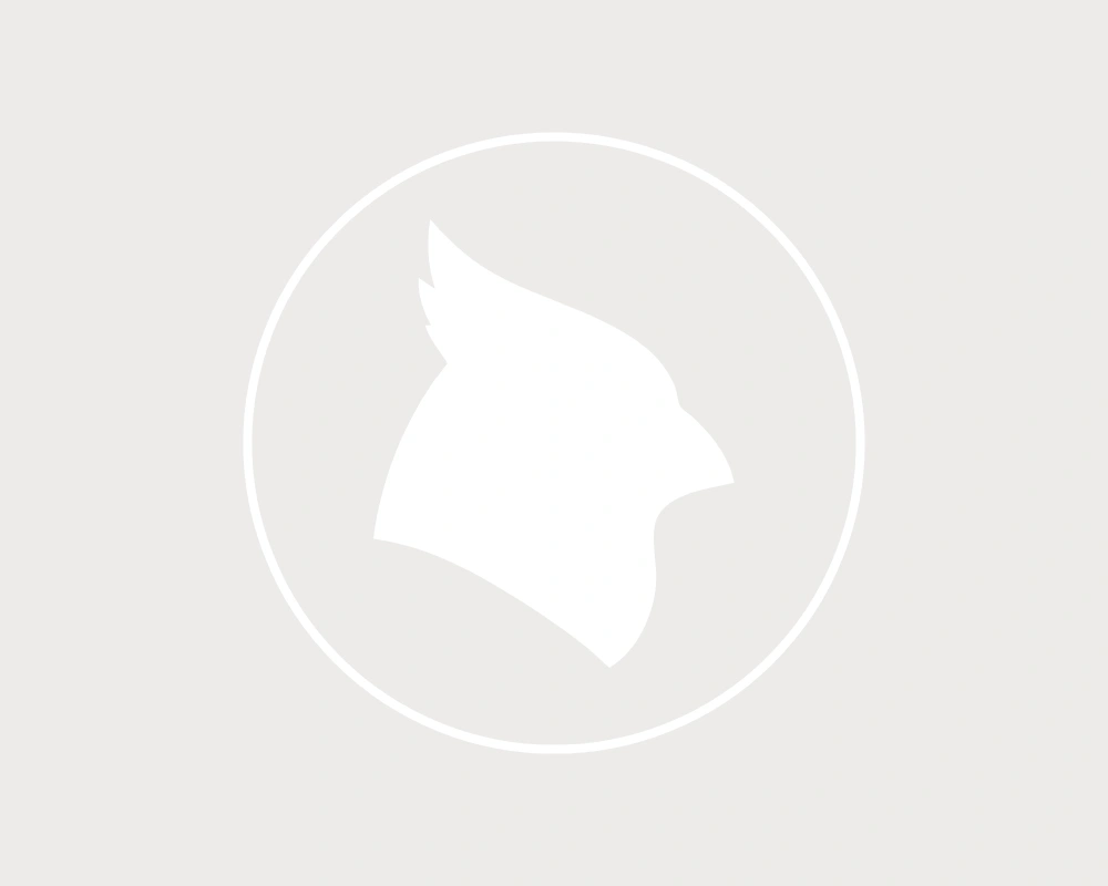 Cardinal logo white